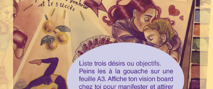 Stage de peinture « Vision Board »